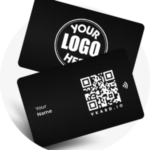 Carte de visite sans contact VKARD PVC