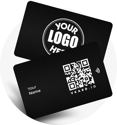 Carte de visite sans contact VKARD PVC